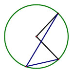 circle with inscribed angle